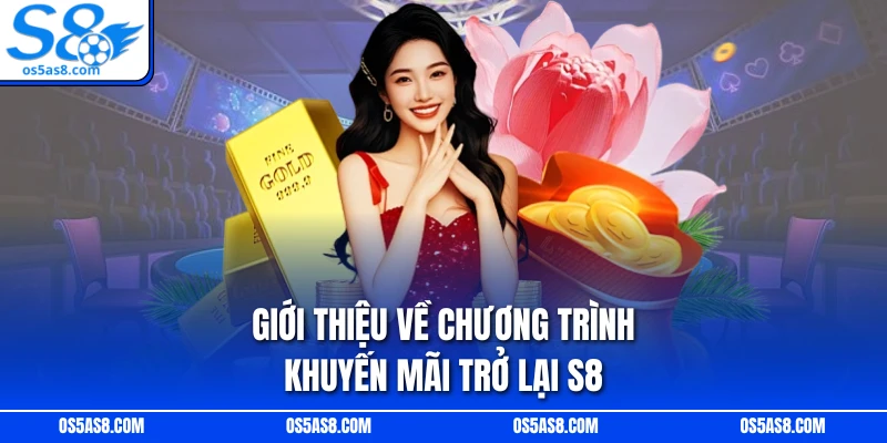 Giới thiệu về chương trình khuyến mãi trở lại s8 